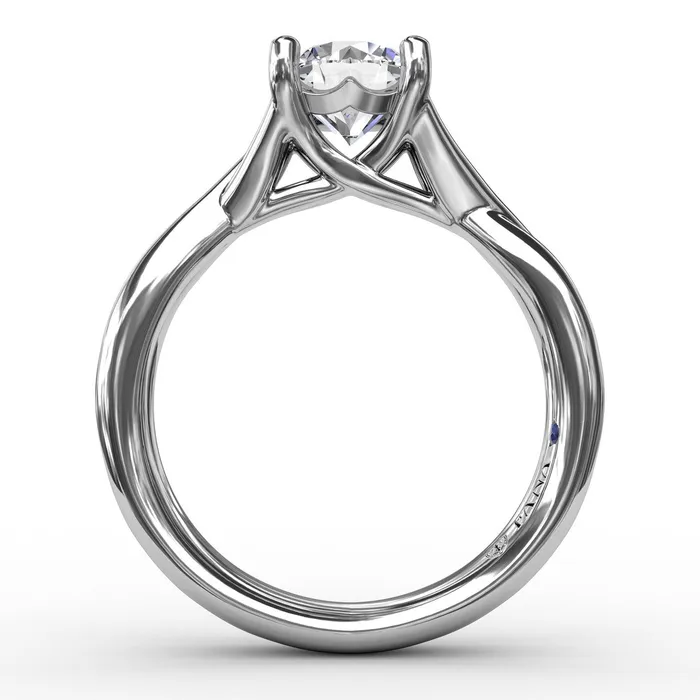 International Diamond Center Rings FANA Infinity Solitaire Engagement Ring Setting